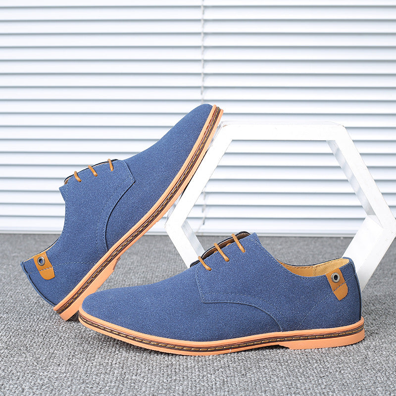 Suede Oxford Shoes