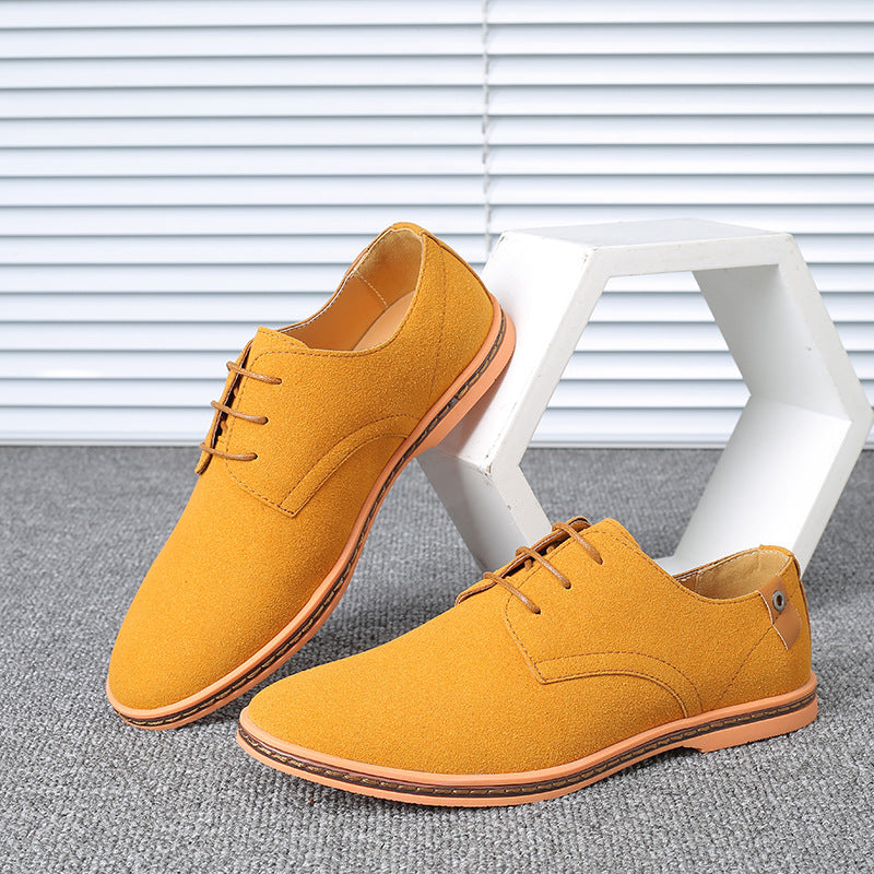Suede Oxford Shoes