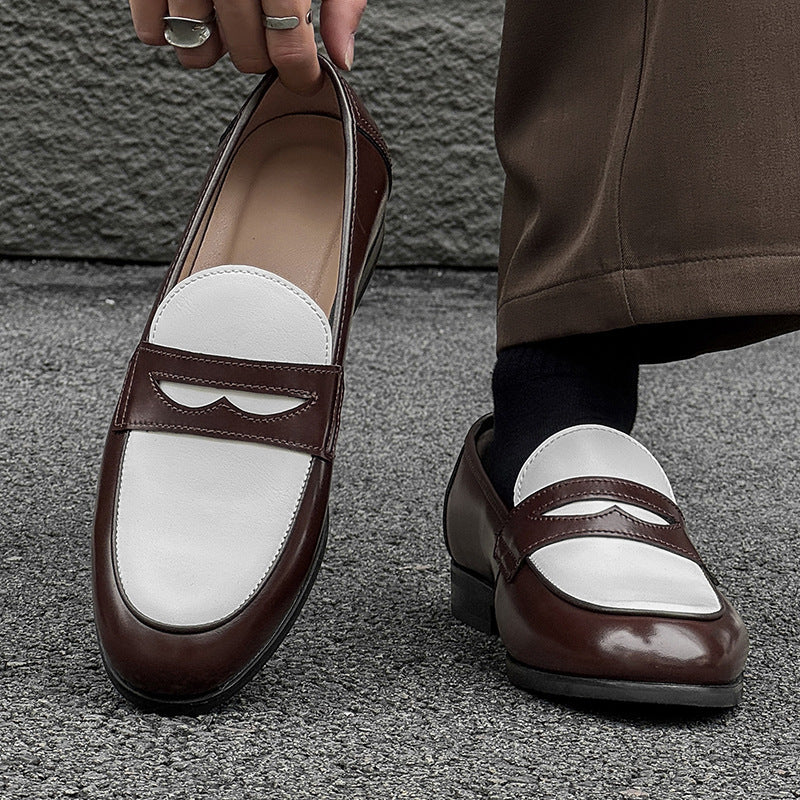 Slip-On Leather Shoes