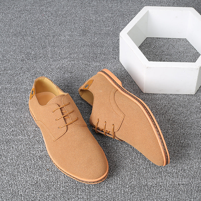 Suede Oxford Shoes