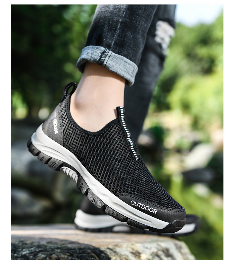 Breathable Slip-Ons