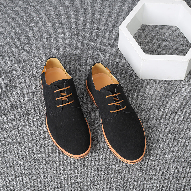 Suede Oxford Shoes
