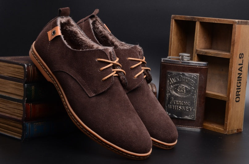 Suede Oxford Shoes
