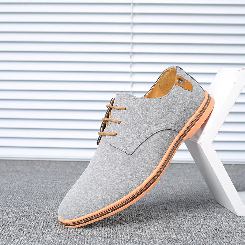 Suede Oxford Shoes