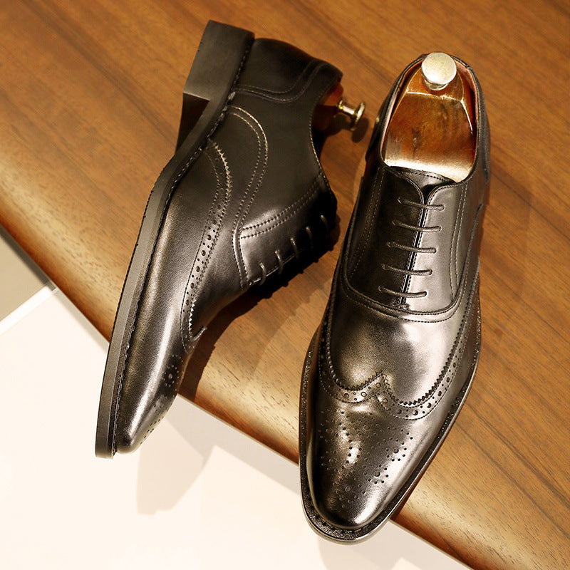 Leather Oxford Shoes