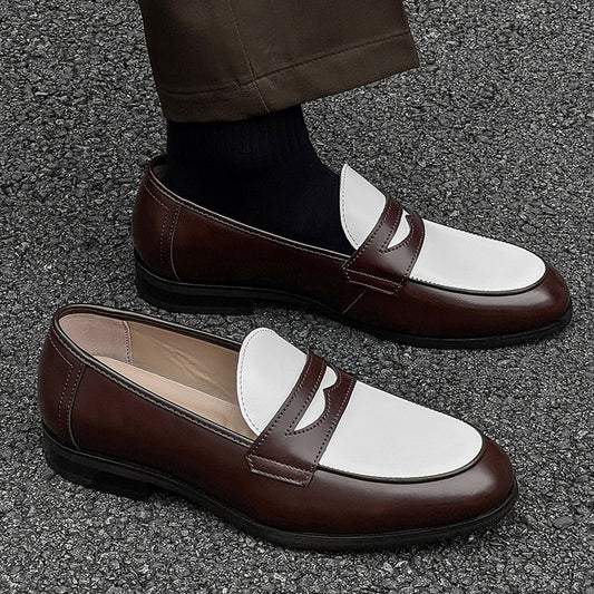 Slip-On Leather Shoes