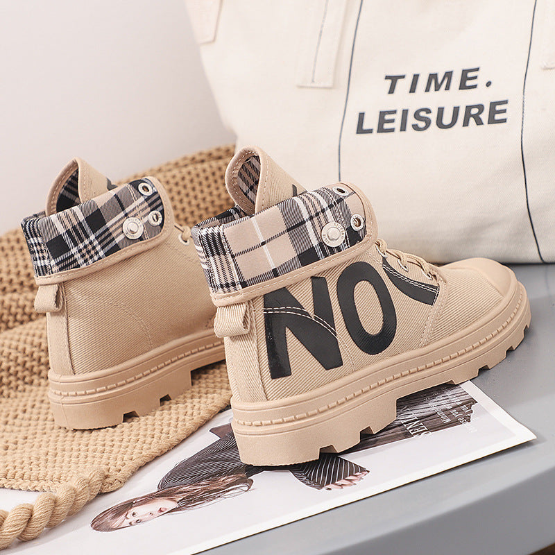 Women's Canvas Boots