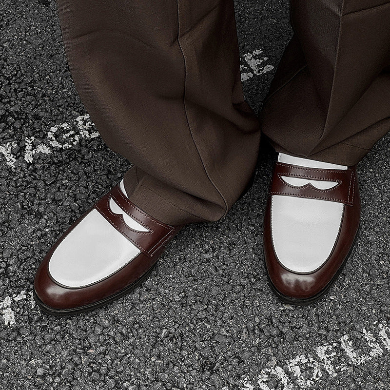 Slip-On Leather Shoes