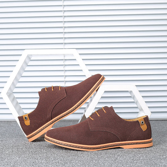 Suede Oxford Shoes