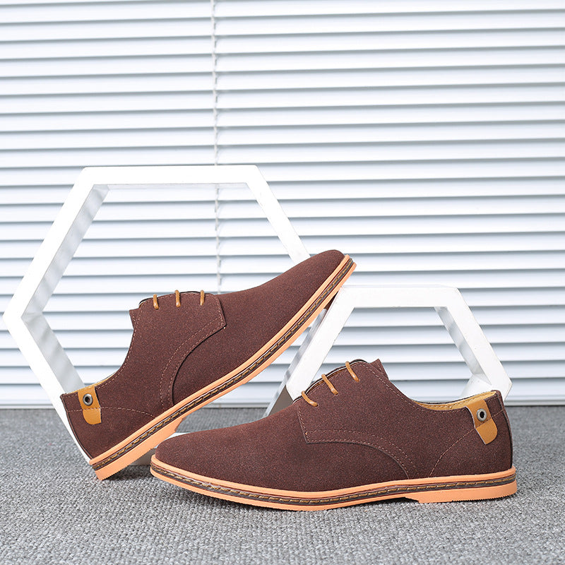 Suede Oxford Shoes