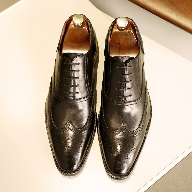 Leather Oxford Shoes