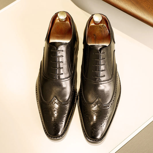 Leather Oxford Shoes