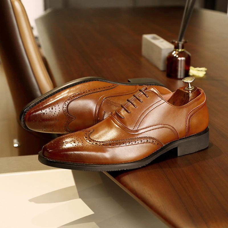 Leather Oxford Shoes