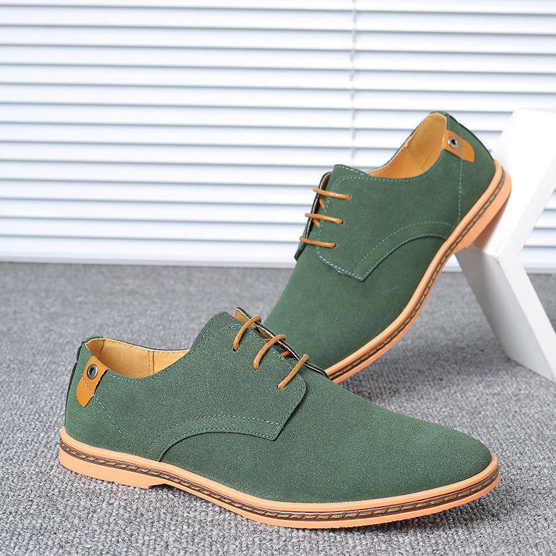 Suede Oxford Shoes