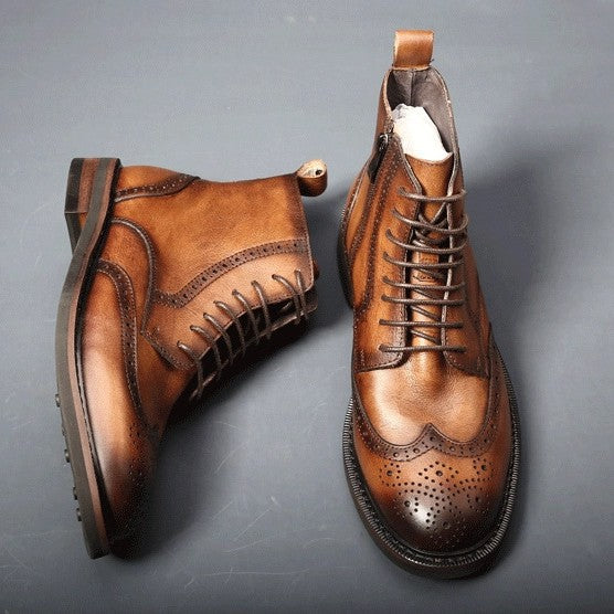 Men's Leather Boots