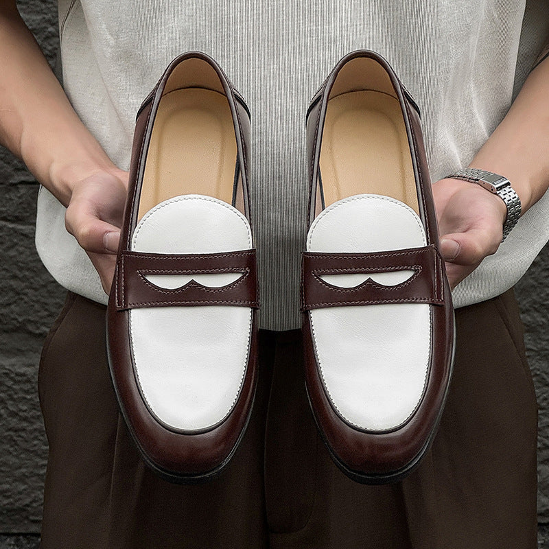 Slip-On Leather Shoes