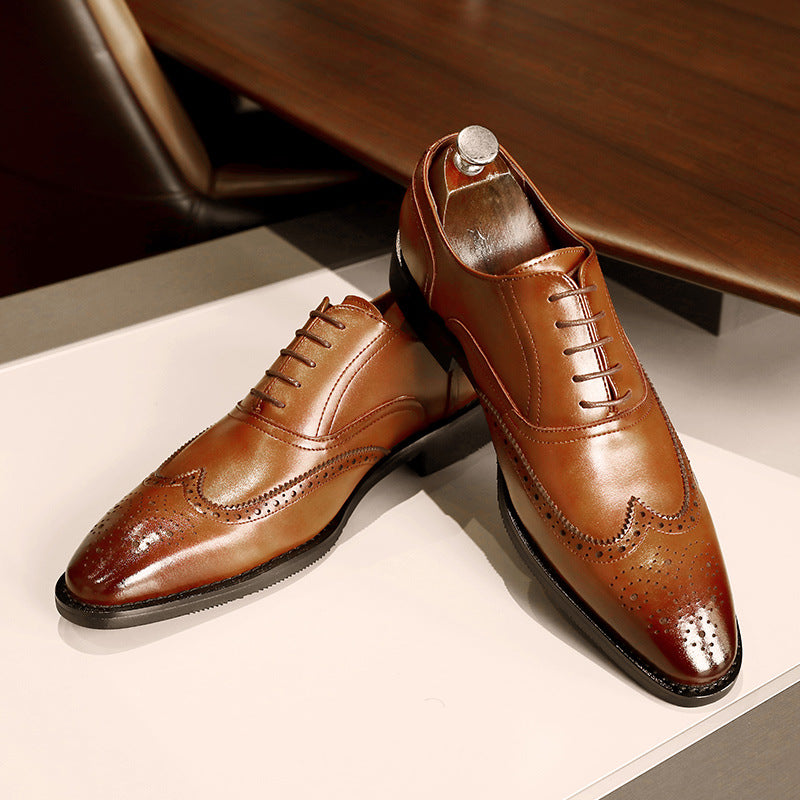 Leather Oxford Shoes
