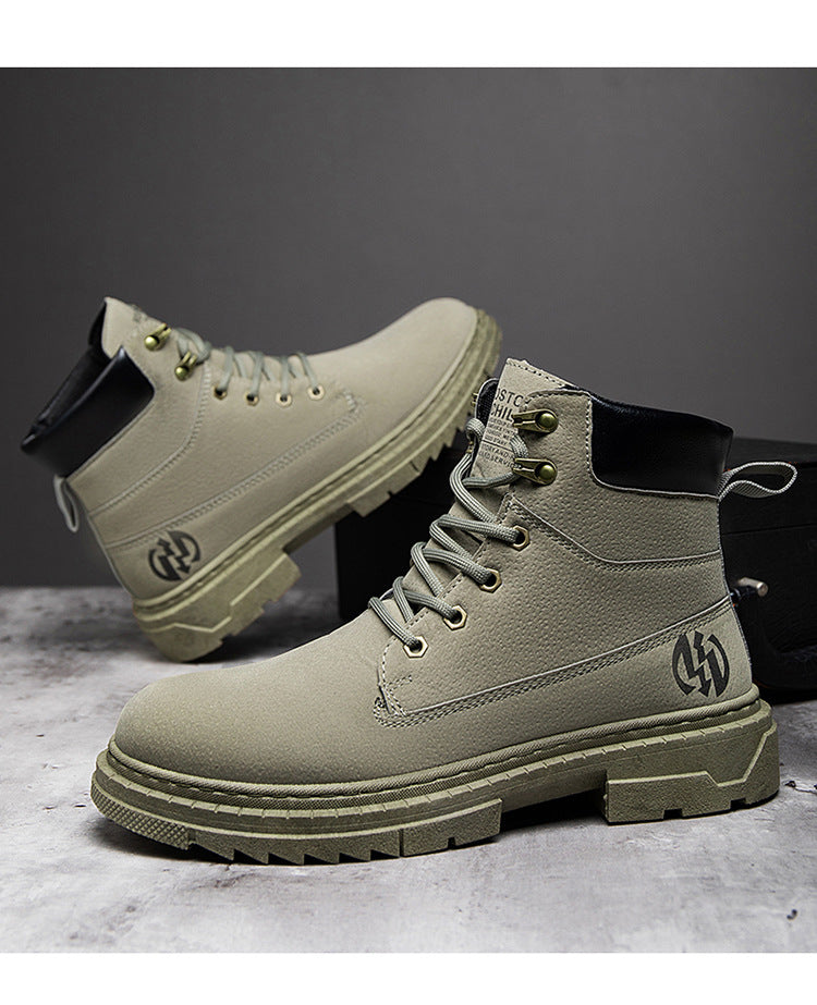High-Top Martin Boots